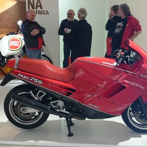 Ducati Factory museum 2016. Paso 750