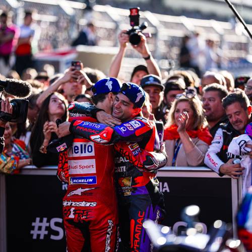 MotoGP Fianl round 2024 Pecco Bagnaia and Jorge Martín