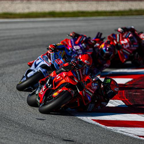MotoGP Fianl round 2024 Pecco Bagnaia and Jorge Martín