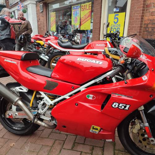 West Midlands and Herefordshire branch ride out to Bridgnorth Italian car show 2022