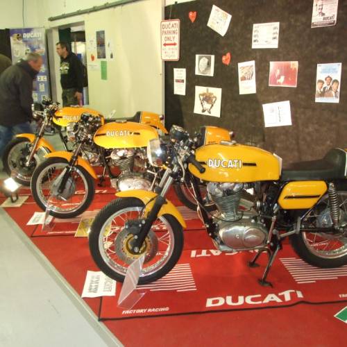 DOCGB 50th anniversary stand at Stafford Classic Bike Show 2024