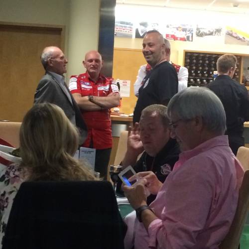 Clubs 40th Anniversary party at Silverstone. Paul Smart