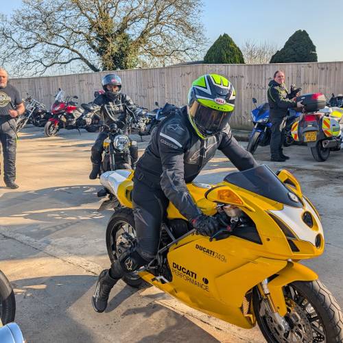 WestMids and Gloucester Branches Ride to Classic Motor Hub