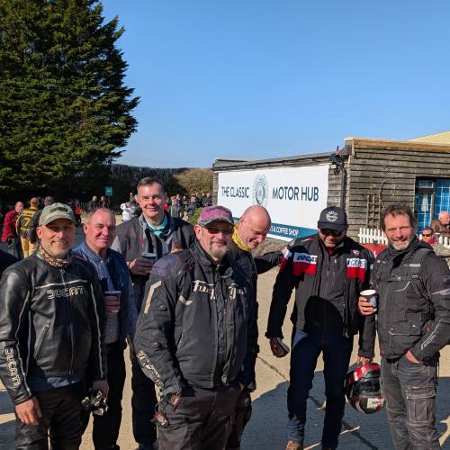 WestMids and Gloucester Branches Ride to Classic Motor Hub