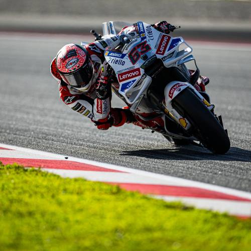 MotoGP first test for 2025 Pecco Bagnaia