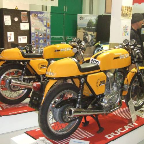 DOCGB 50th anniversary stand at Stafford Classic Bike Show 2024