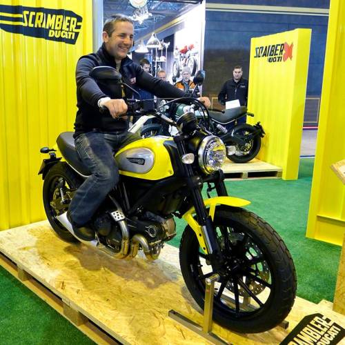 NEC Bike Show 2014. New Scrambler