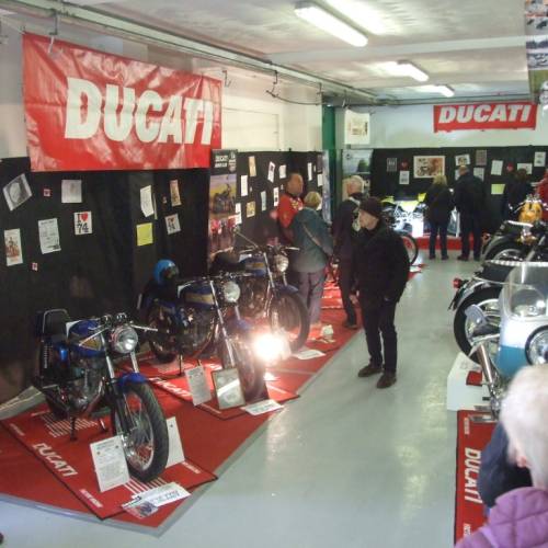 DOCGB 50th anniversary stand at Stafford Classic Bike Show 2024