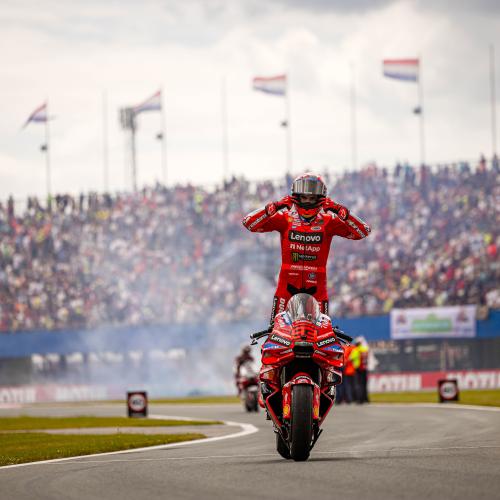 MotoGP 2025 Marc Márquez triumphs at Assen with a strategic win for the Ducati Lenovo Team,
