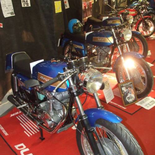 DOCGB 50th anniversary stand at Stafford Classic Bike Show 2024