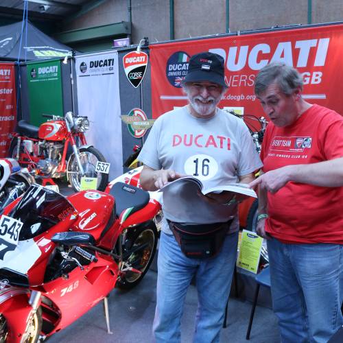 Stafford Classic bike show April 2018