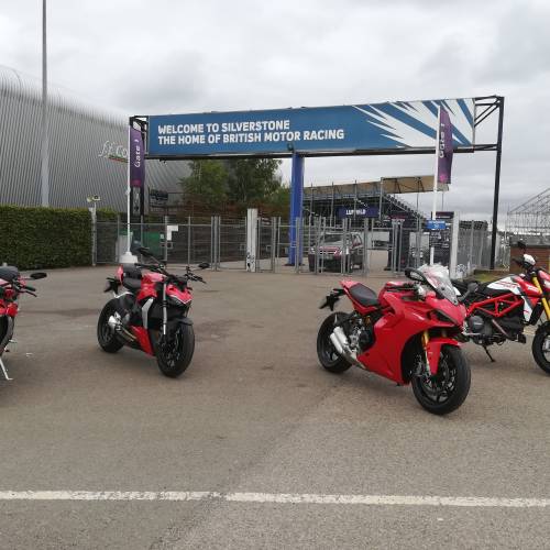 Ducati UK Press day Silverstone